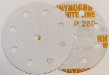 Rhynogrip White Line Scheiben 125mm 8+1H